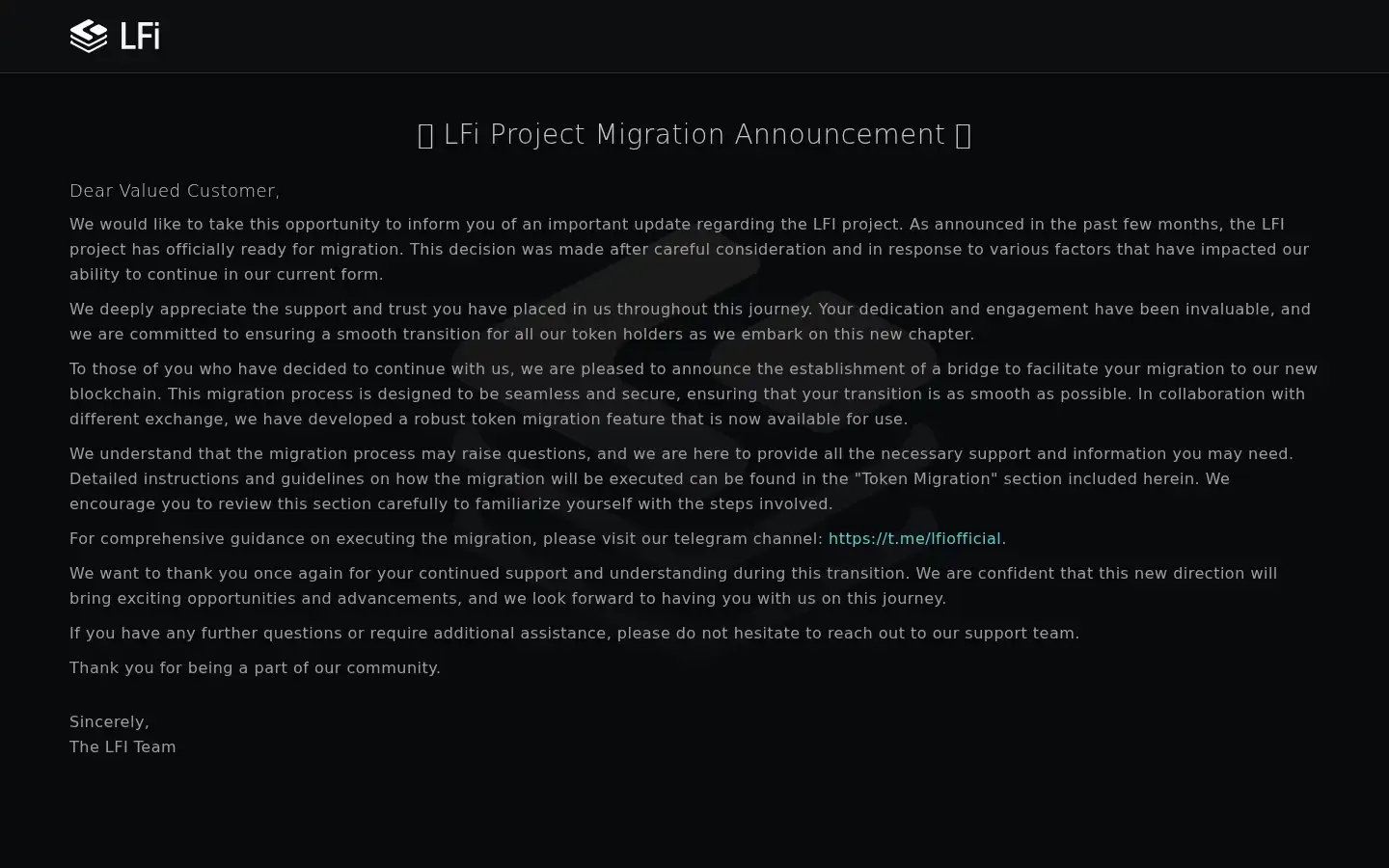 Screenshot of lfi.io