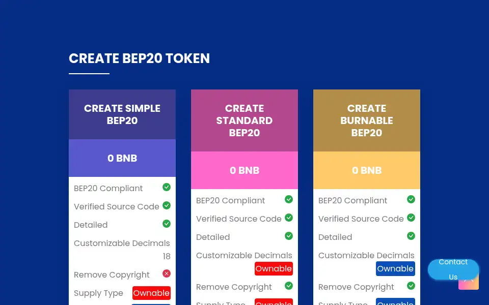 Screenshot of lgctoken.com