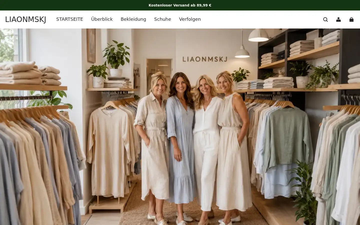 Screenshot of liaonmskj.com