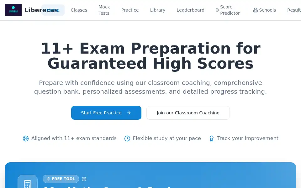 Screenshot of liberecas.com