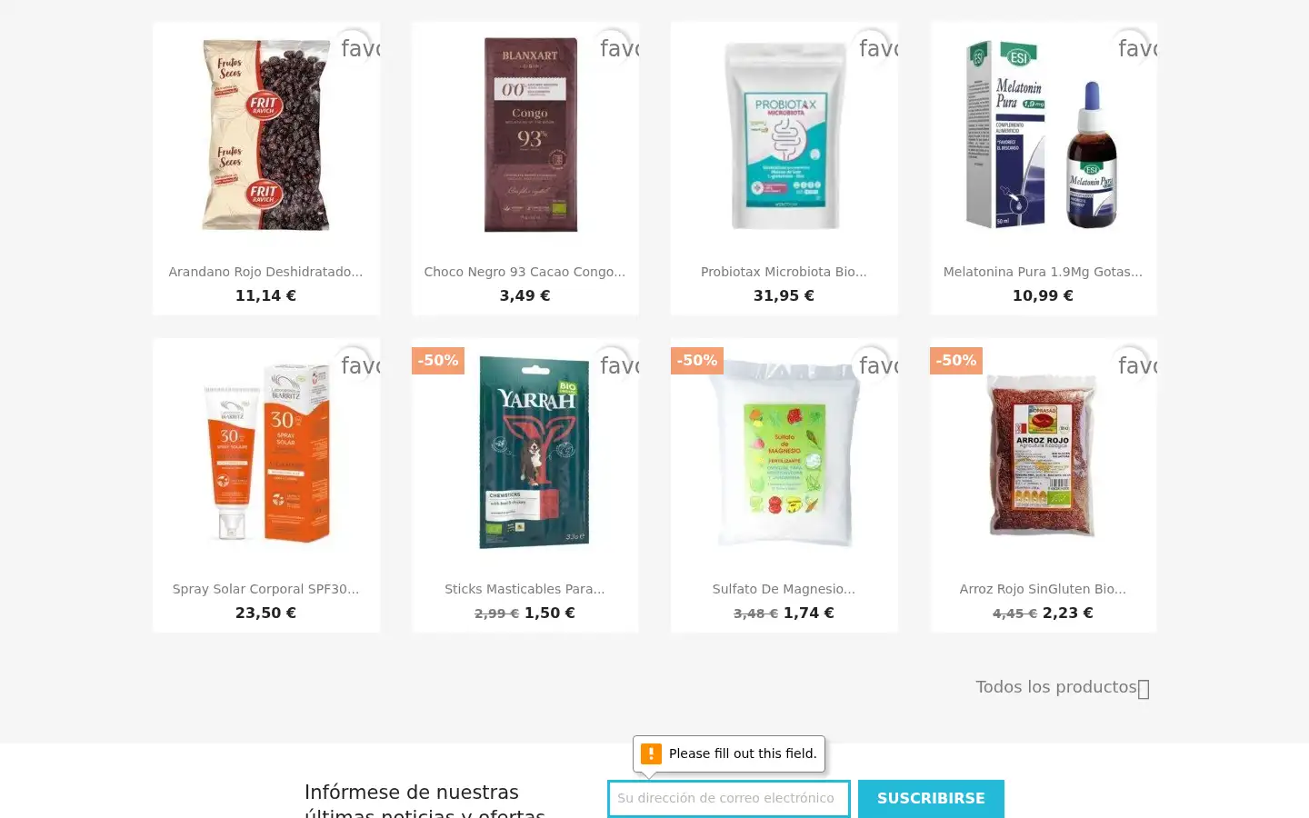 Screenshot of libernatur.es