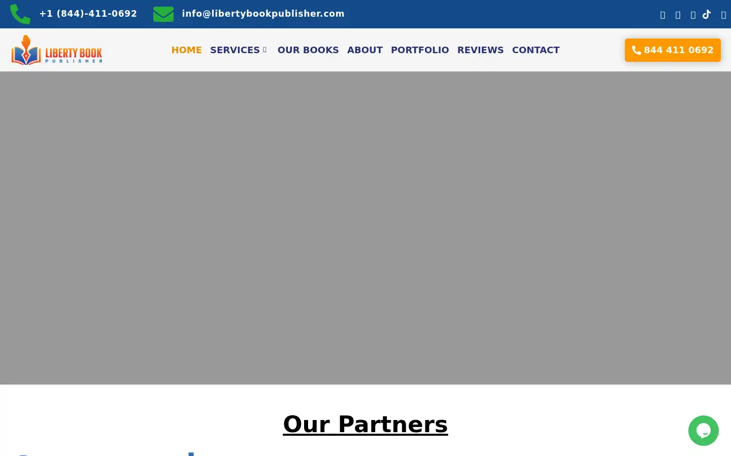 Screenshot of libertybookpublisher.com
