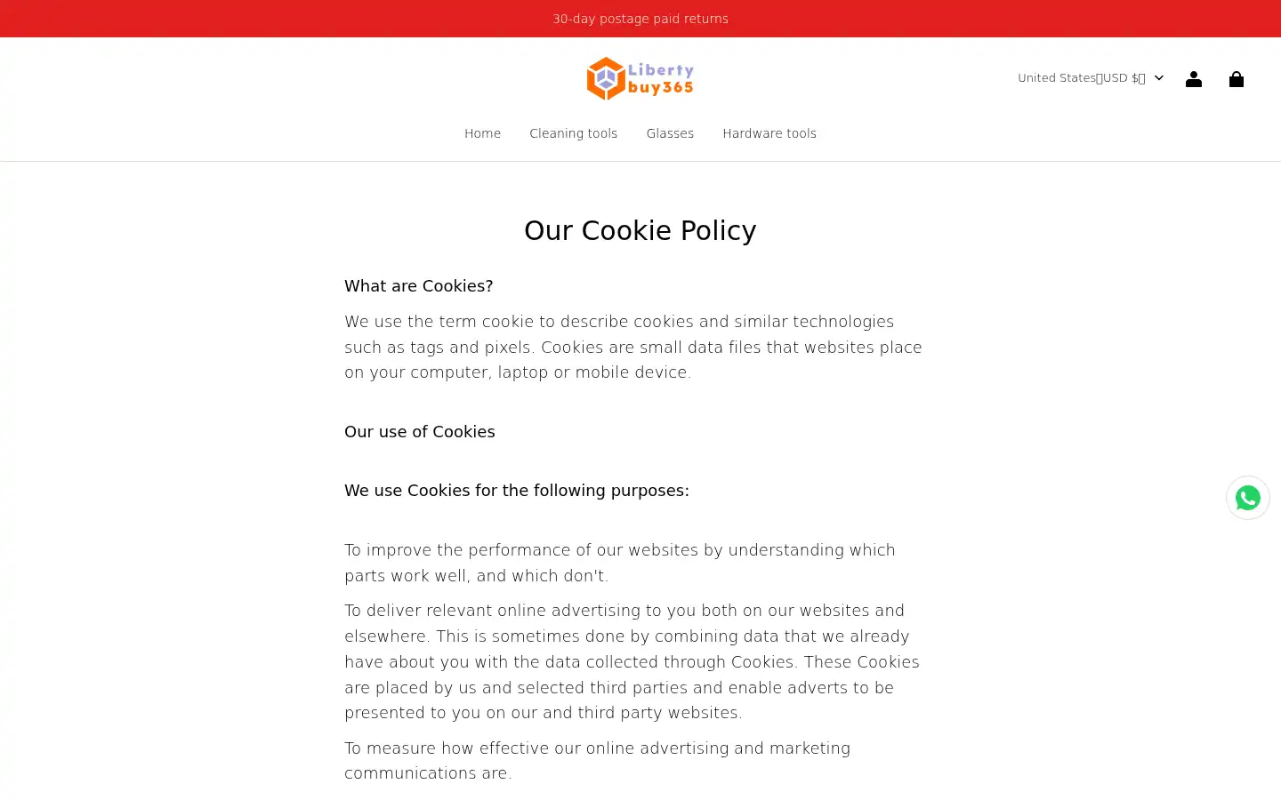 Screenshot of libertybuy365.com