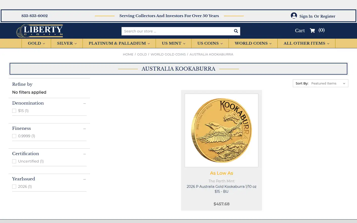 Screenshot of libertycoin.com