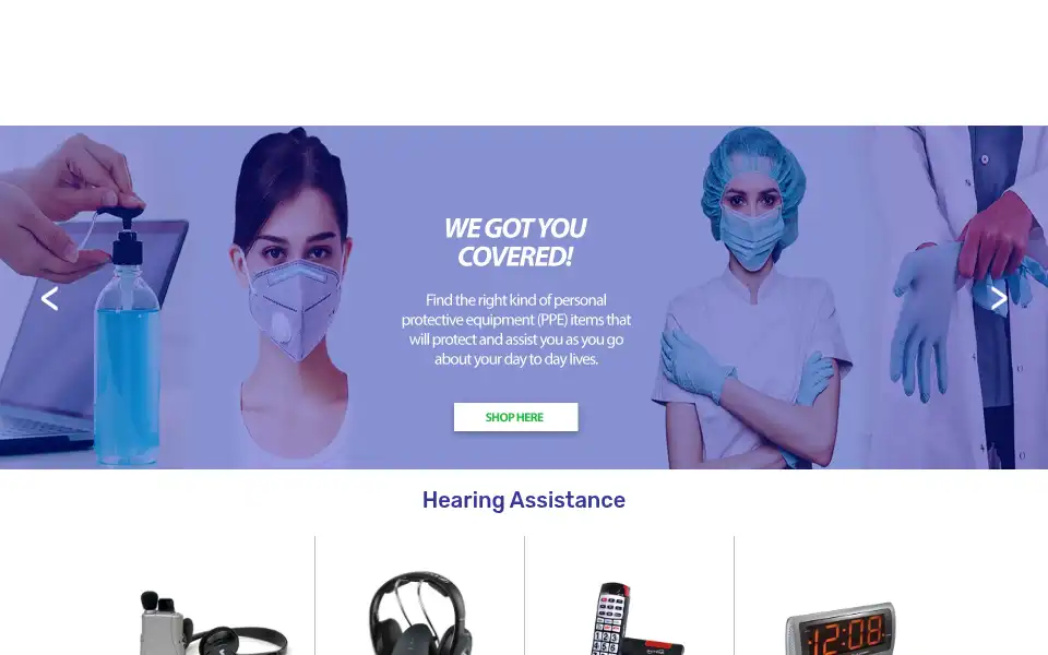 Screenshot of libertyhealthsupply.com