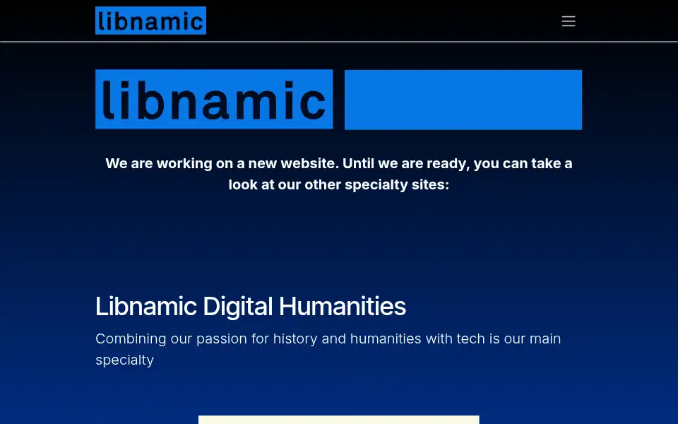 Screenshot of libnamic.com