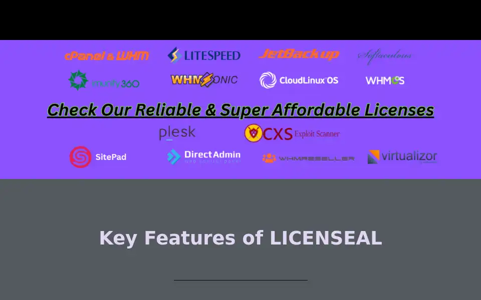 Screenshot of licenseal.com