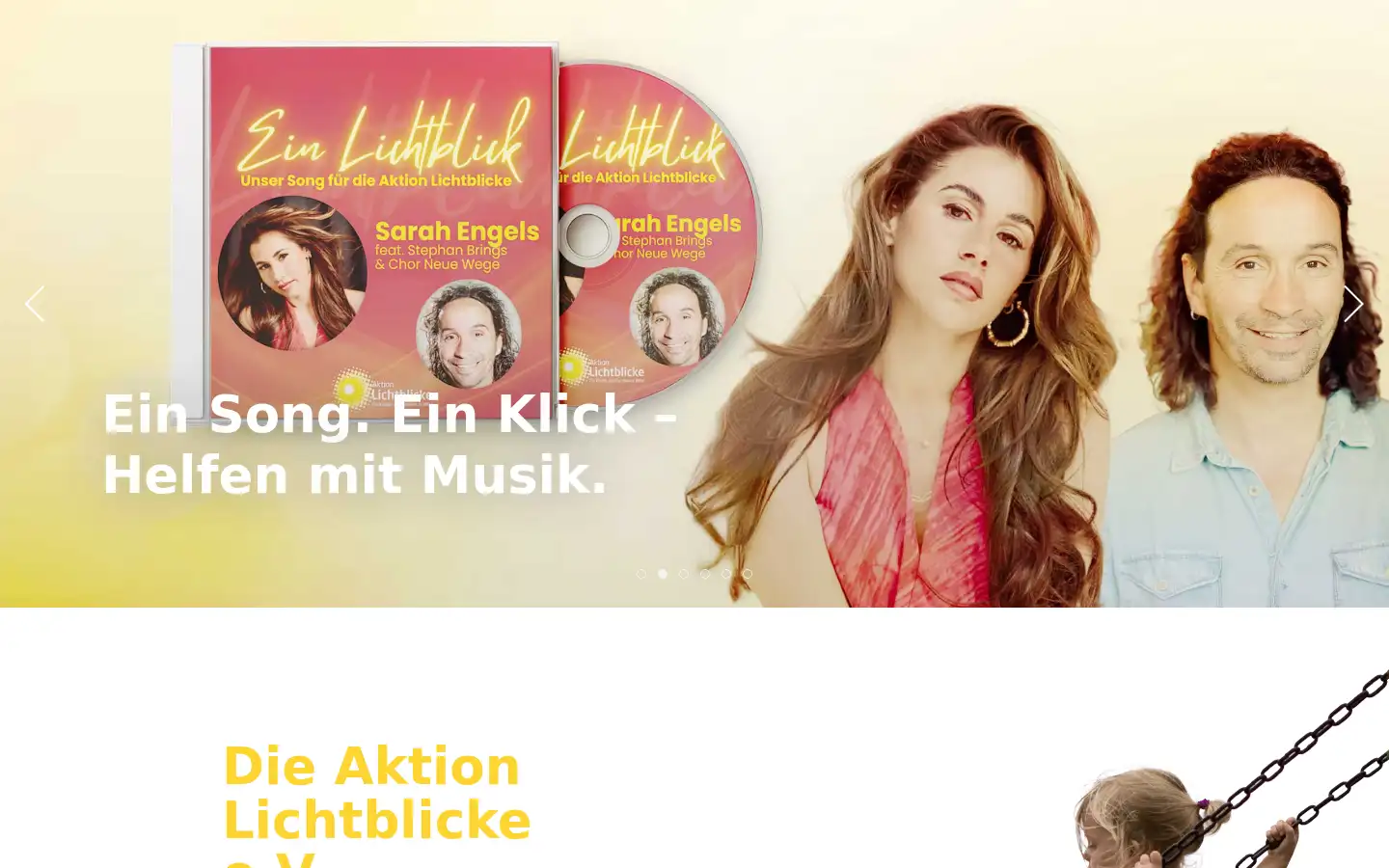 Screenshot of lichtblicke.de