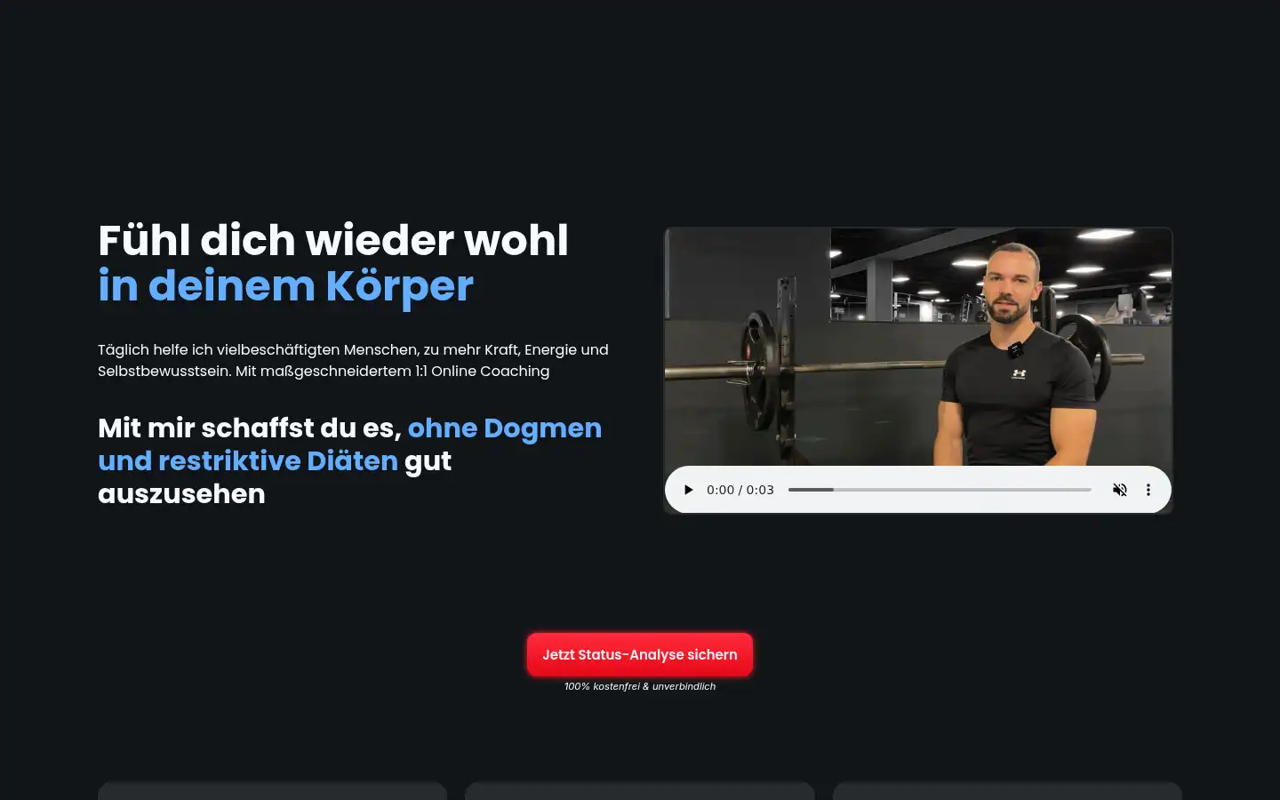 Screenshot of lichtensternfitness.de