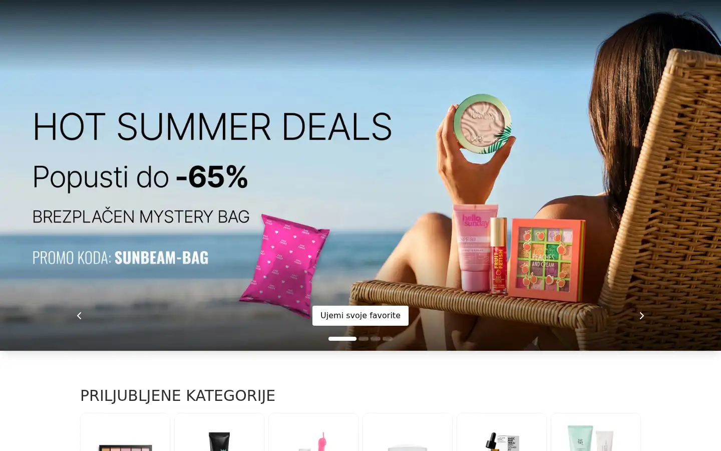 Screenshot of licila.si