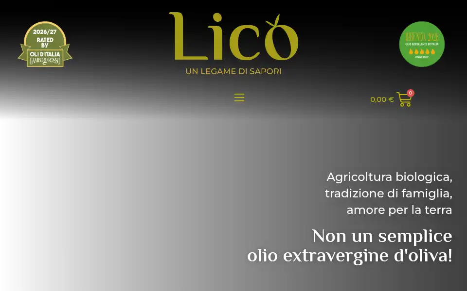 Screenshot of licoagricola.it