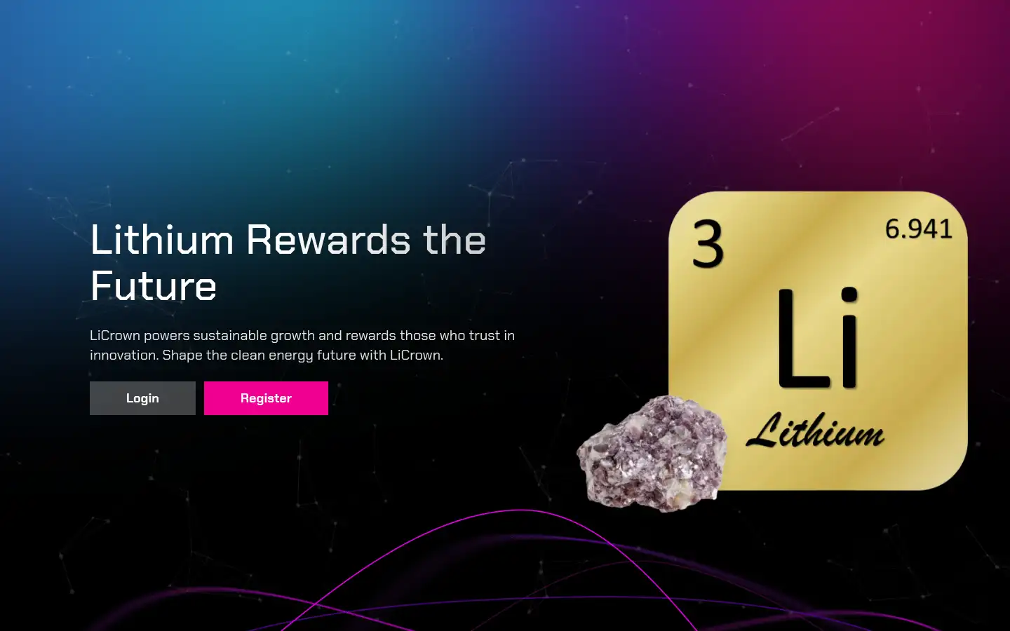 Screenshot of licrown.ai