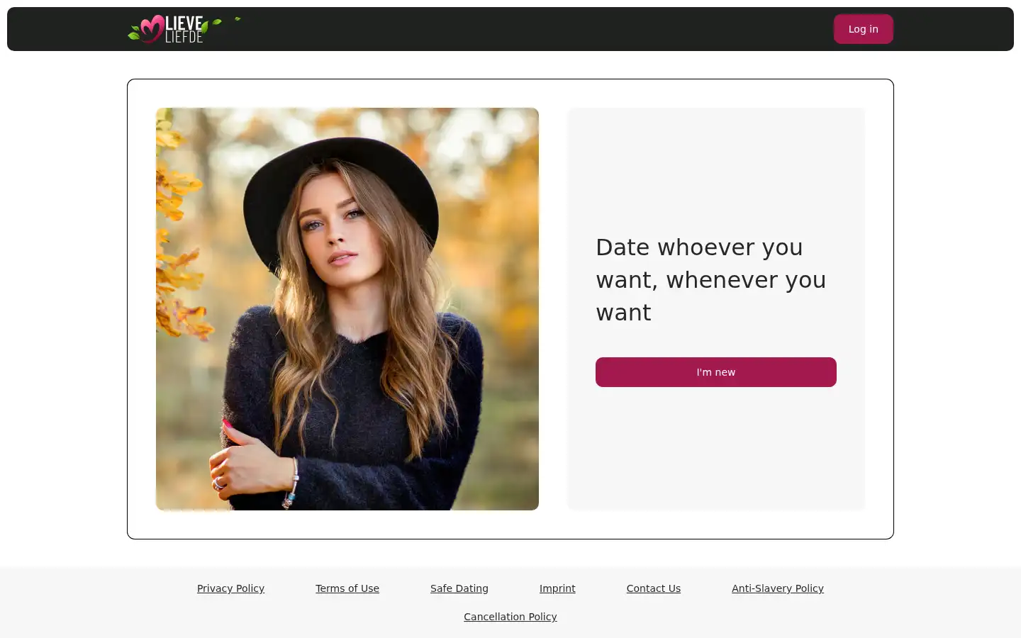 Screenshot of lieveliefde.com