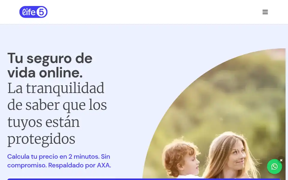 Screenshot of life5.es