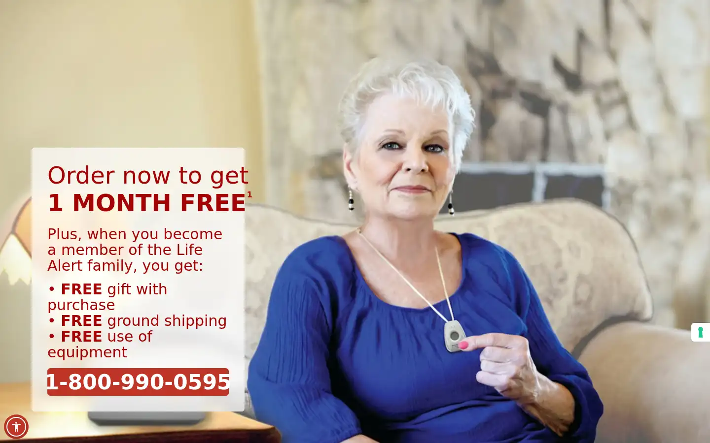Screenshot of lifealert.com
