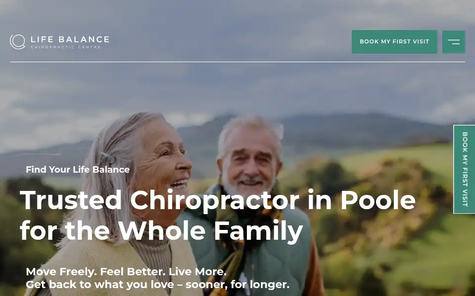 Screenshot of lifebalancechiropractic.co.uk