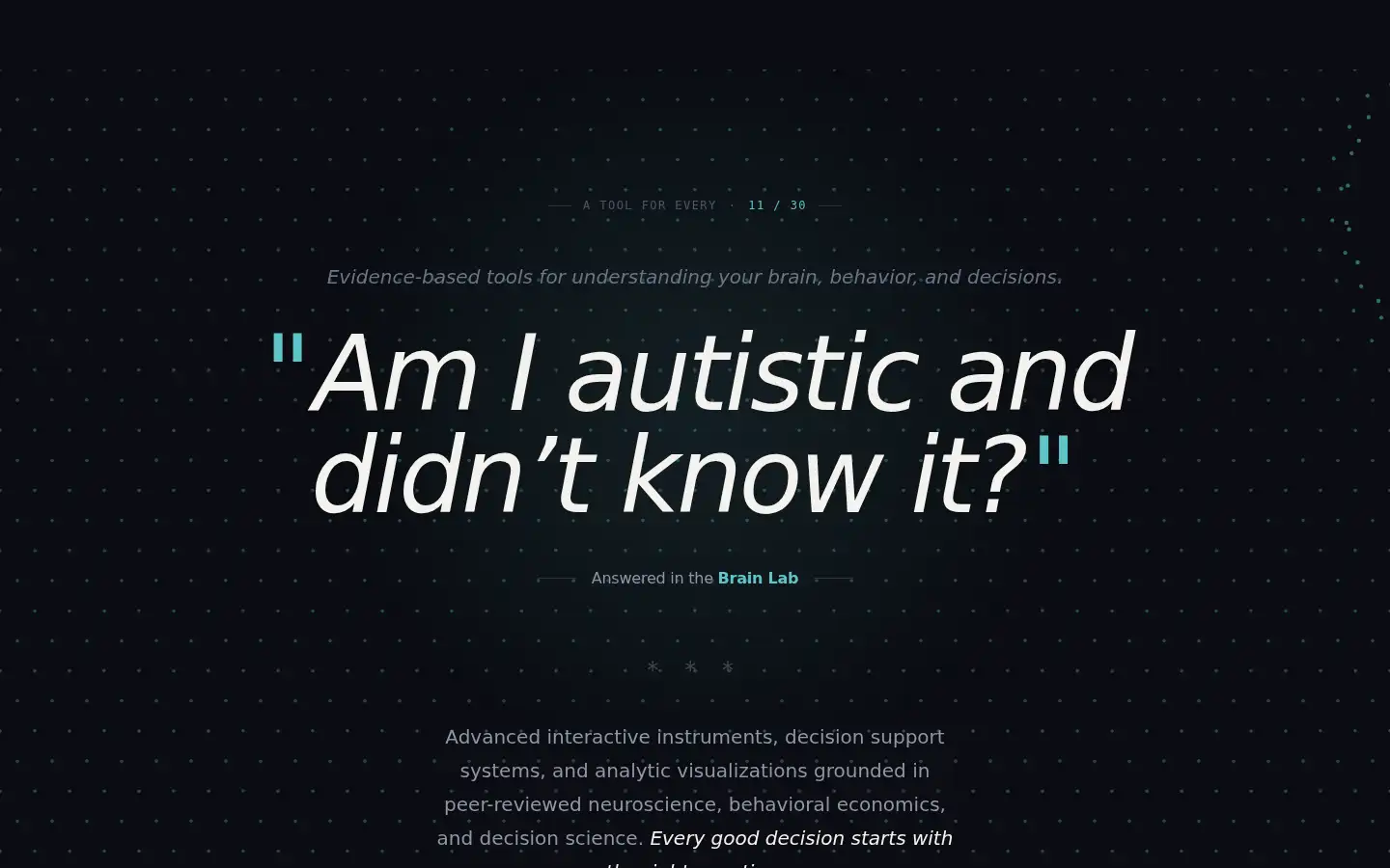 Screenshot of lifebylogic.com