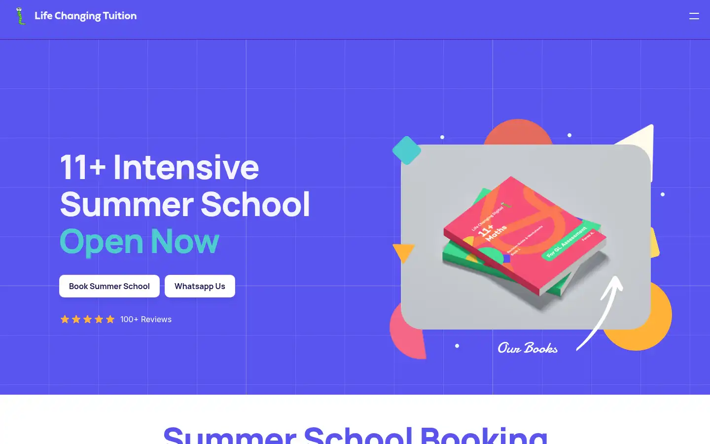 Screenshot of lifechangingtuition.com