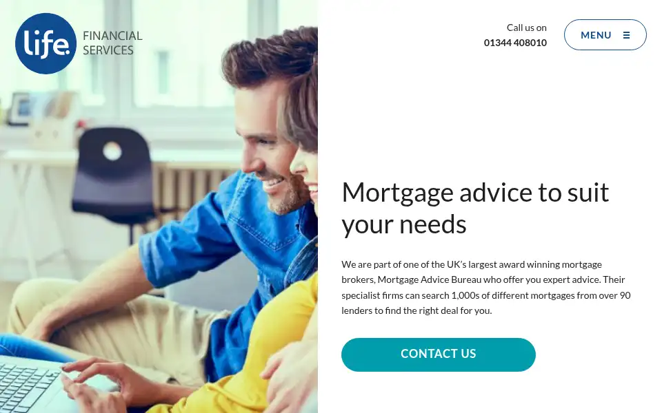 Screenshot of lifefinancialservices.co.uk