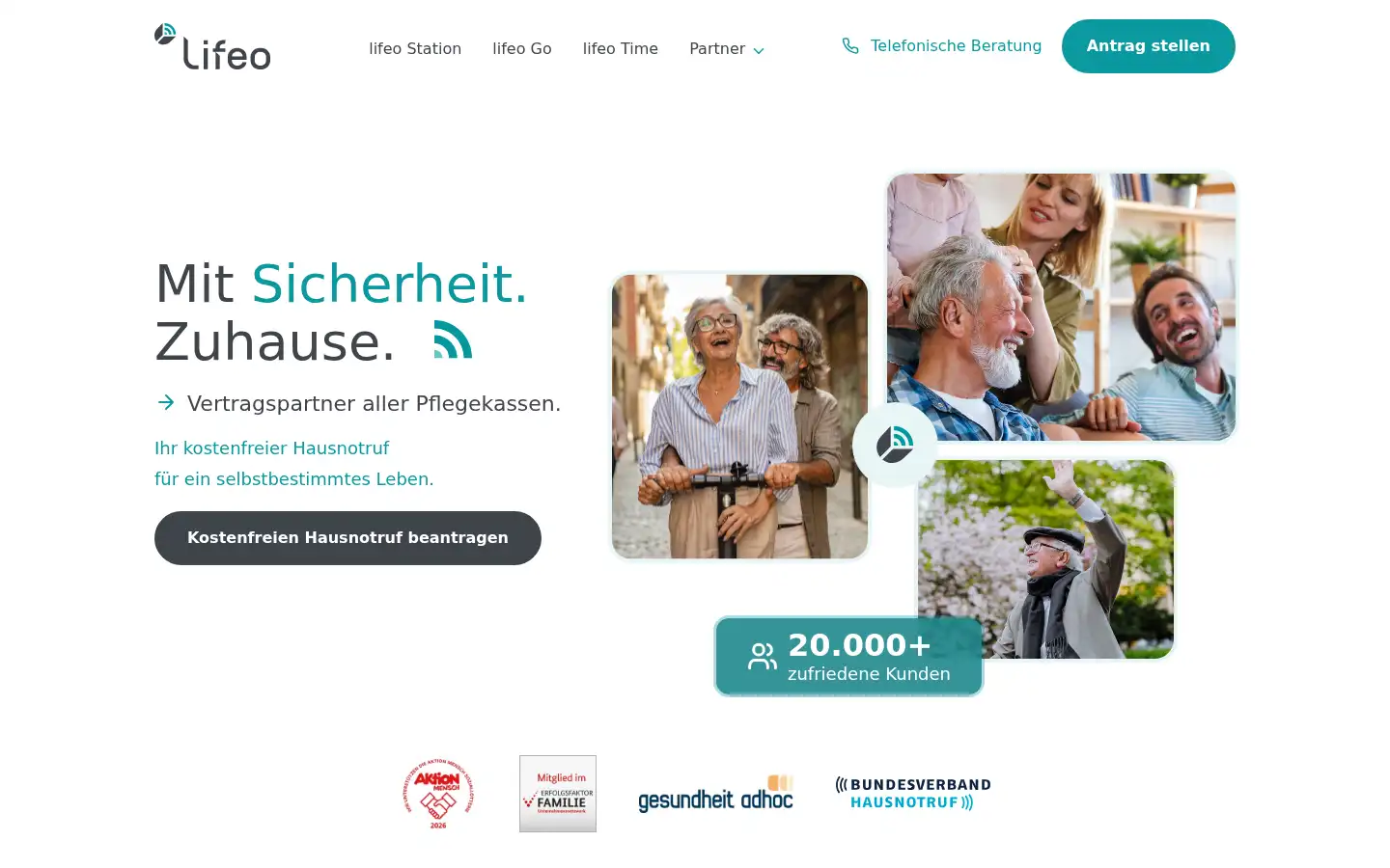 Screenshot of lifeo.de