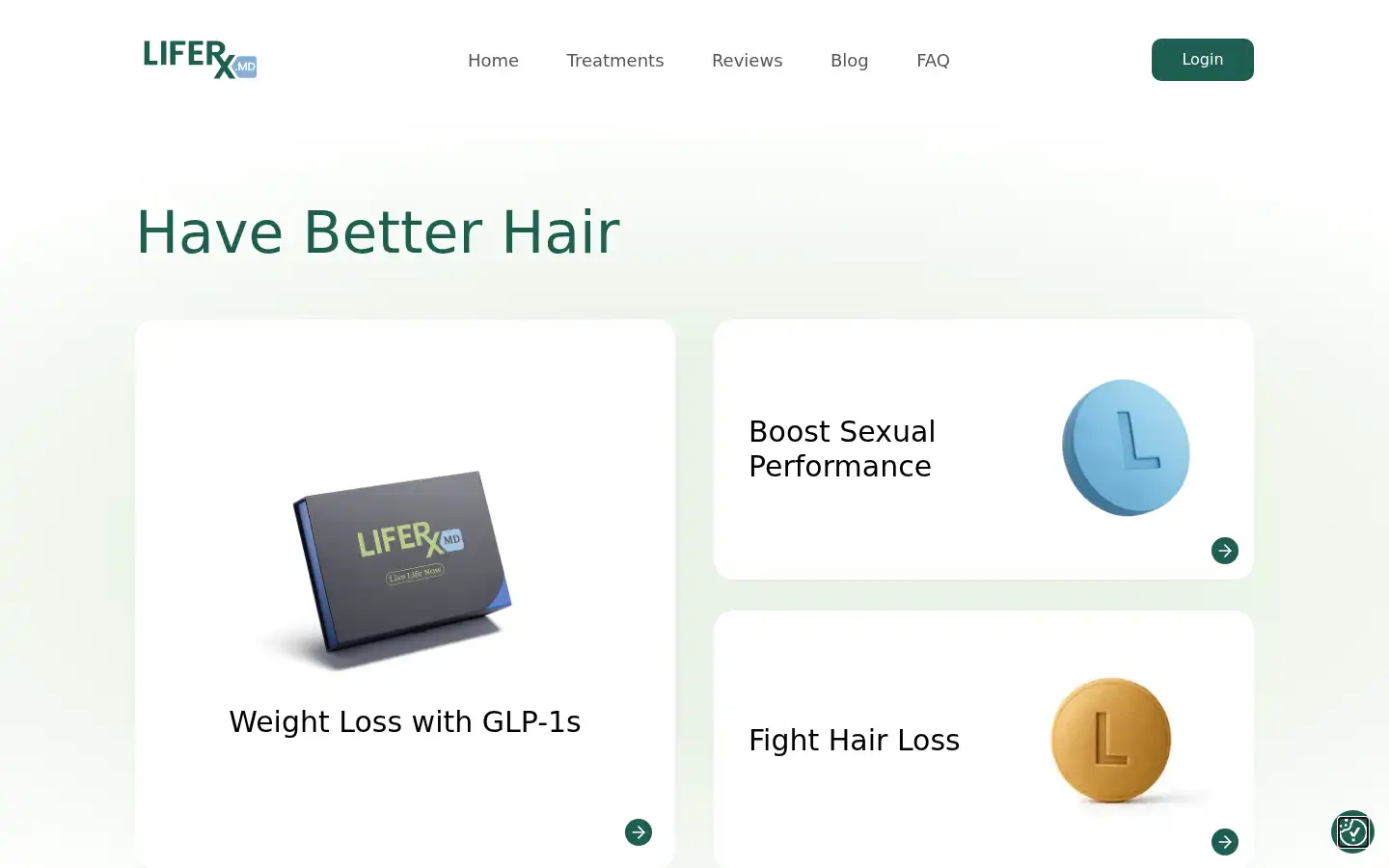Screenshot of liferx.md