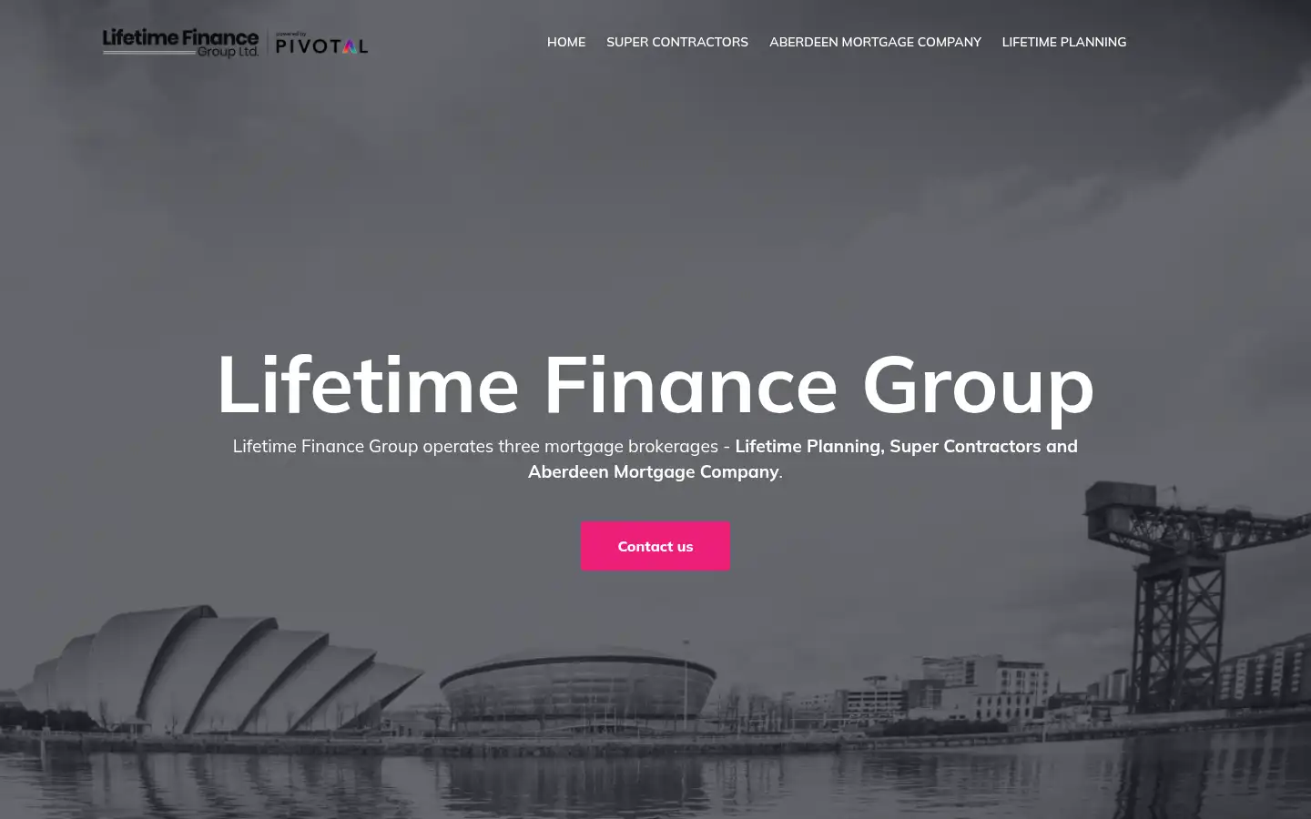 Screenshot of lifetimefinancegroup.co.uk