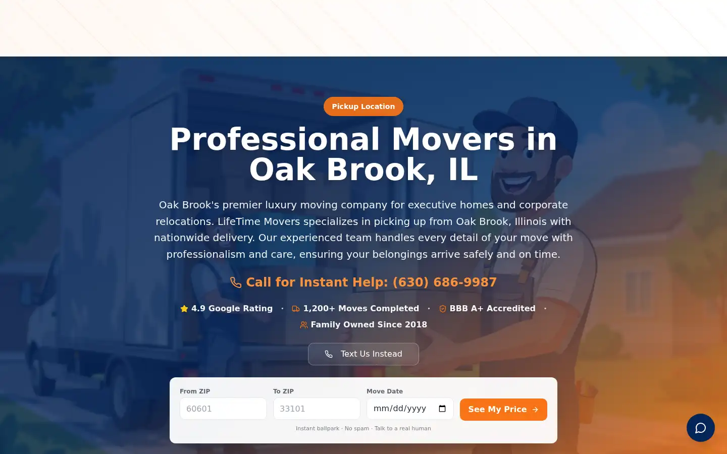 Screenshot of lifetimemovers.us
