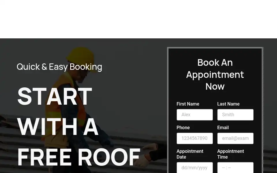 Screenshot of lifetimewarrantyroofs.com