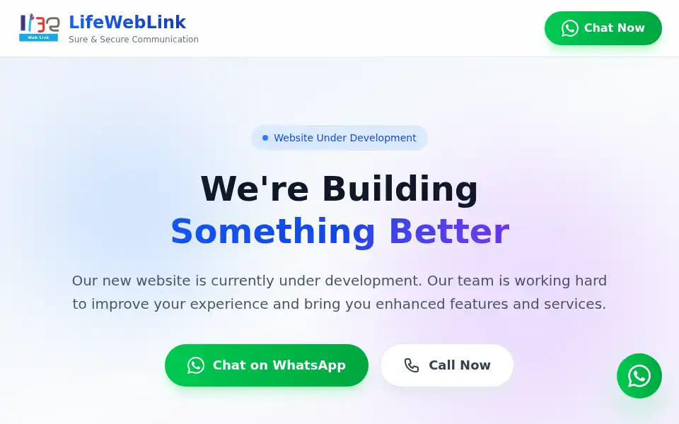 Screenshot of lifeweblink.com