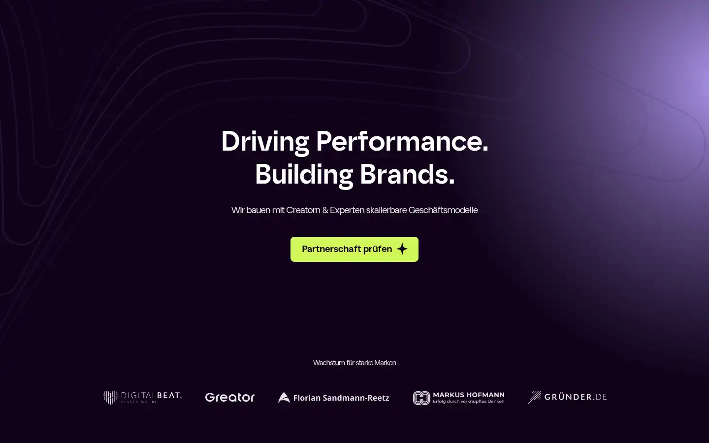 Screenshot of liftoffmarketing.io