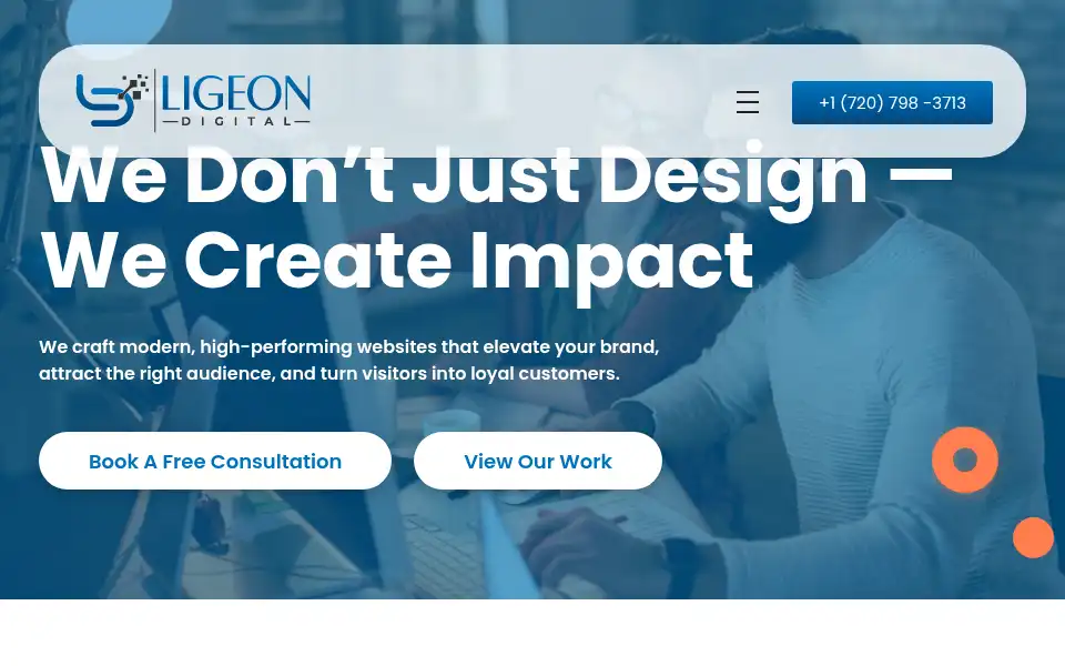 Screenshot of ligeondigital.com