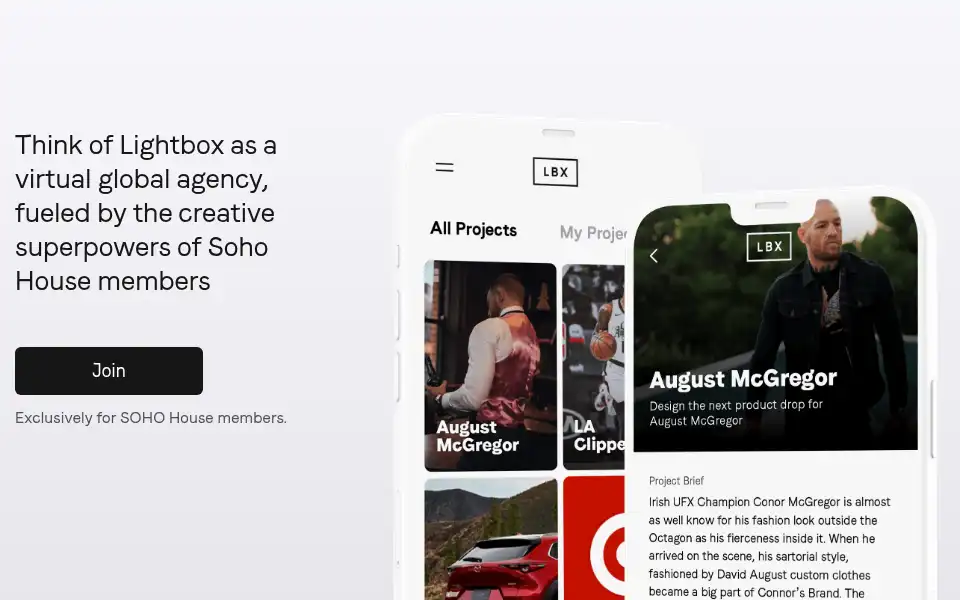 Screenshot of lightboxglobal.com