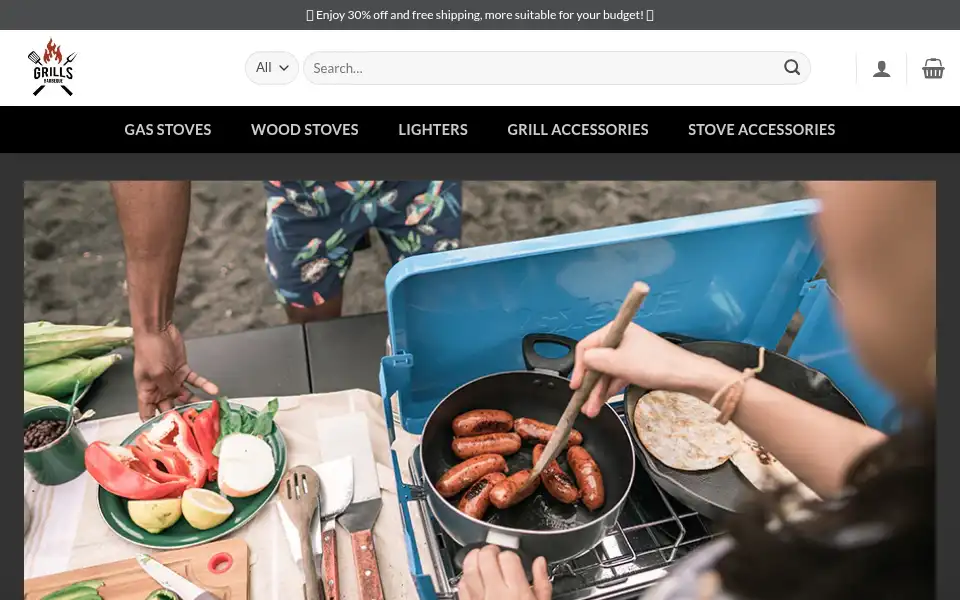 Screenshot of lighterssale.com