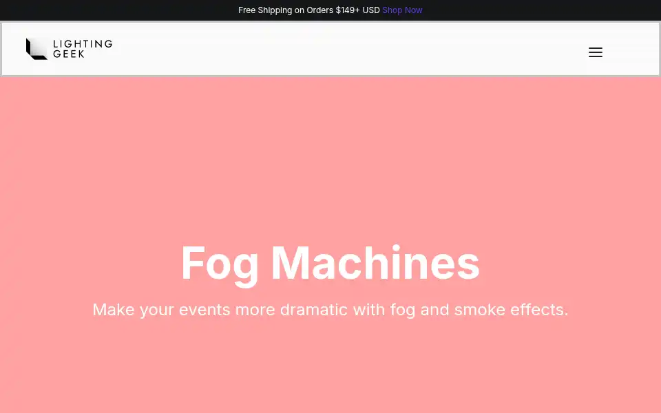 Screenshot of lighting-geek.com