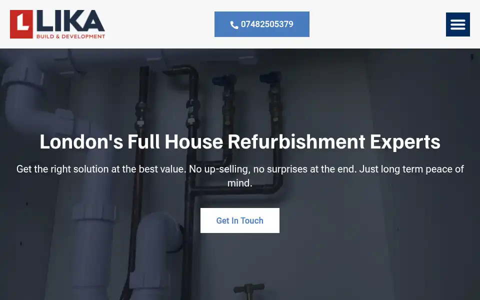 Screenshot of likacompany.co.uk
