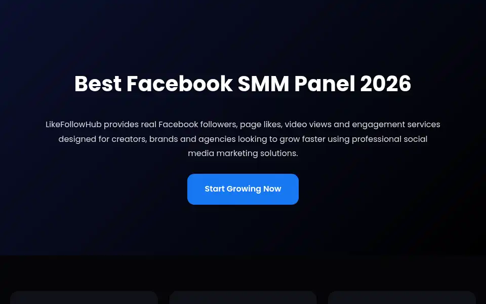 Screenshot of likefollowhub.com