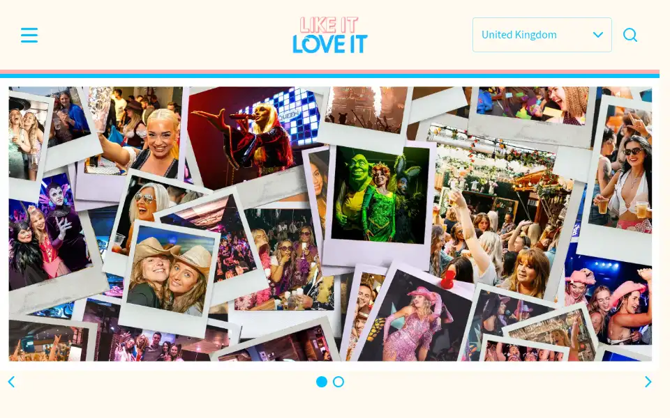 Screenshot of likeit-loveit.com