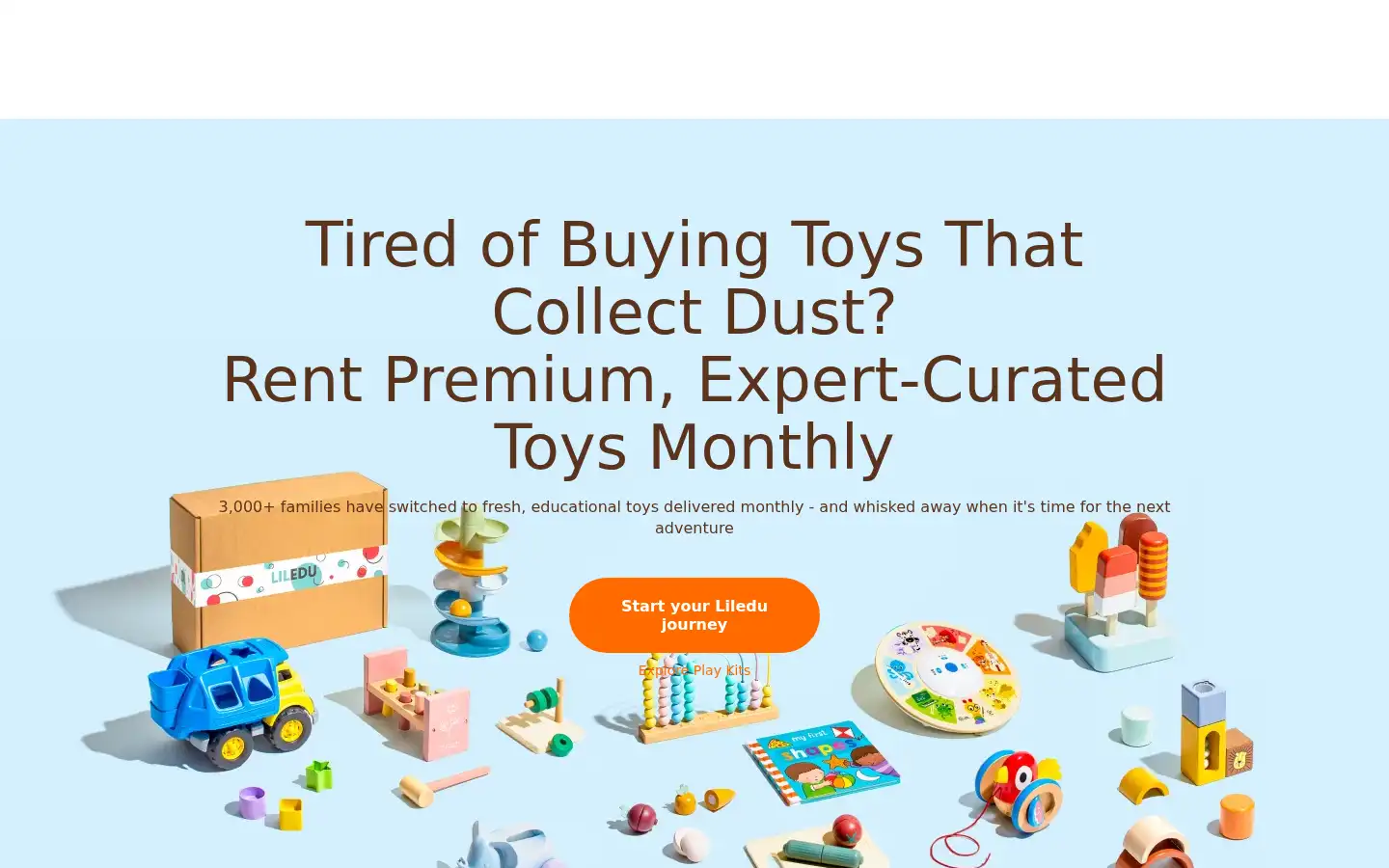 Screenshot of liledu.com