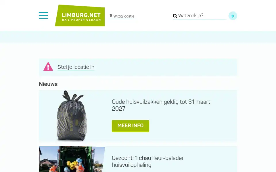 Screenshot of limburg.net