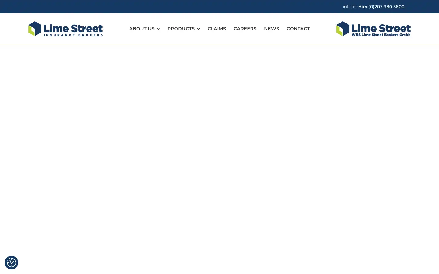 Screenshot of limestreetbrokers.com