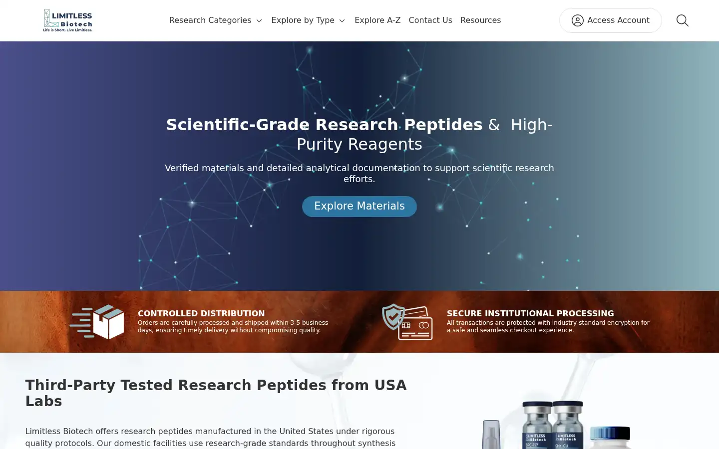 Screenshot of limitlesslifenootropics.com