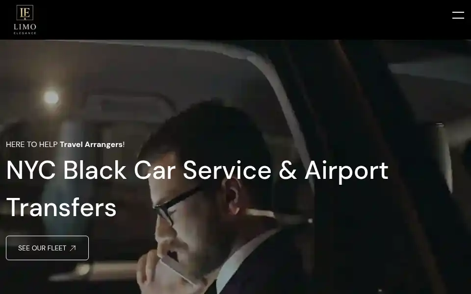 Screenshot of limoelegance.com