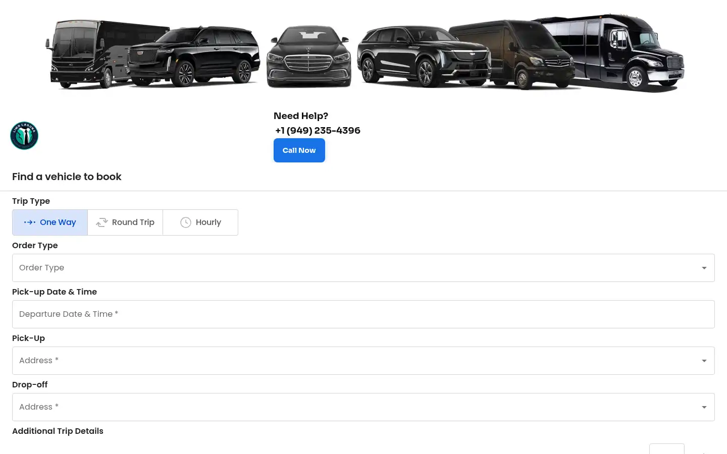 Screenshot of limolaguna.com