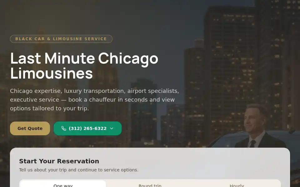 Screenshot of limosinn.com