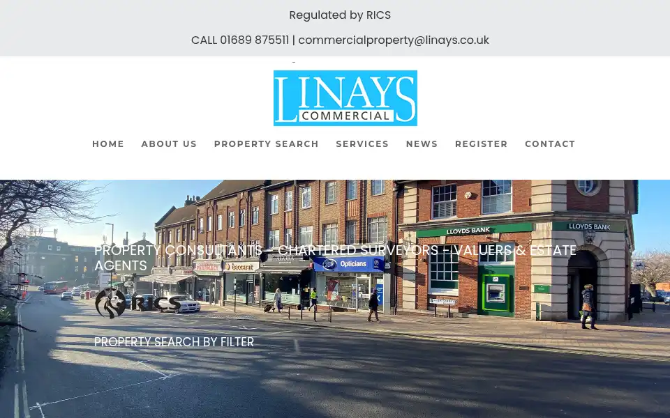 Screenshot of linays.co.uk
