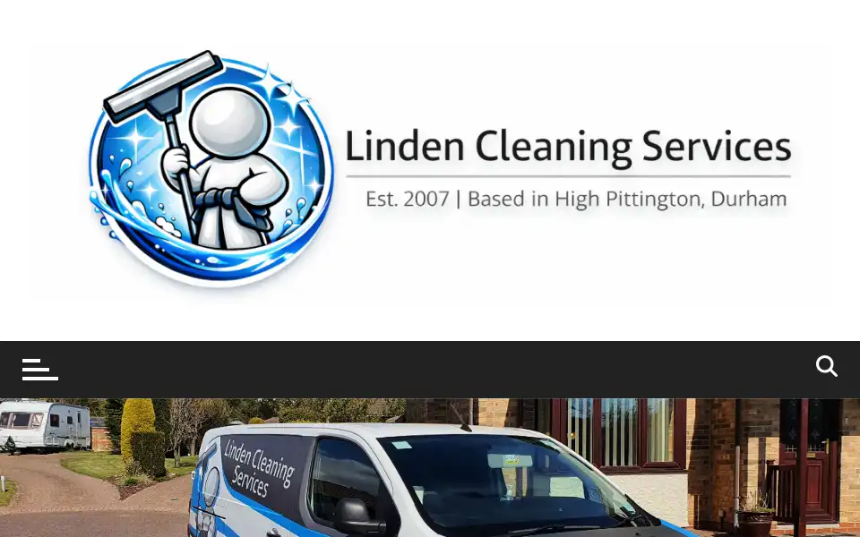 Screenshot of lindencleaningservices.co.uk