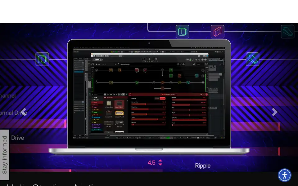 Screenshot of line6.com