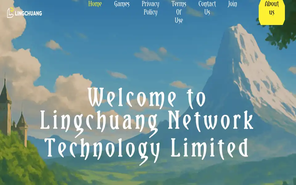 Screenshot of lingchuanggames.com
