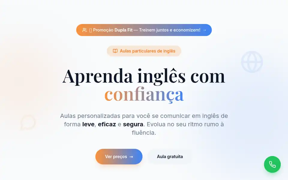 Screenshot of lingua-connect-easy.lovable.app