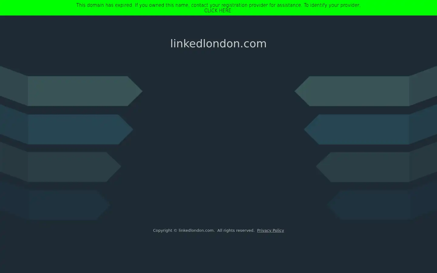 Screenshot of linkedlondon.com